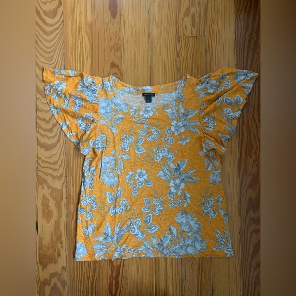 Ann Taylor Linen Top